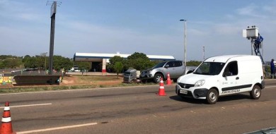 Radares fixos de Palmas são aferidos pela Metrologia Estadual