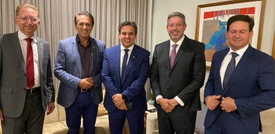 Gaguim participa de jantar com   presidente da Câmara Arhur Lira